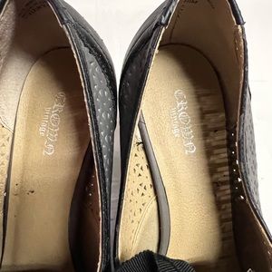 Crown Vintage “Cheryl” shoes, black & gray size 10